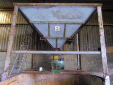 Frazer Roller Mill - Recently refurbished - c/w hooper and frame (No PAT Test - Sold for Spares)