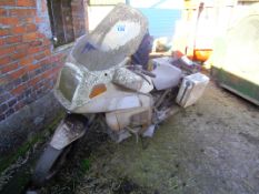 BMW ex Police Motor Bike - Registration: G217WBJ - No MOT or V5