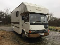 1987 Leyland 7.5T Horse Lorry, Reg: E81 KFS, 69,586km, Plated Until July 2017.
