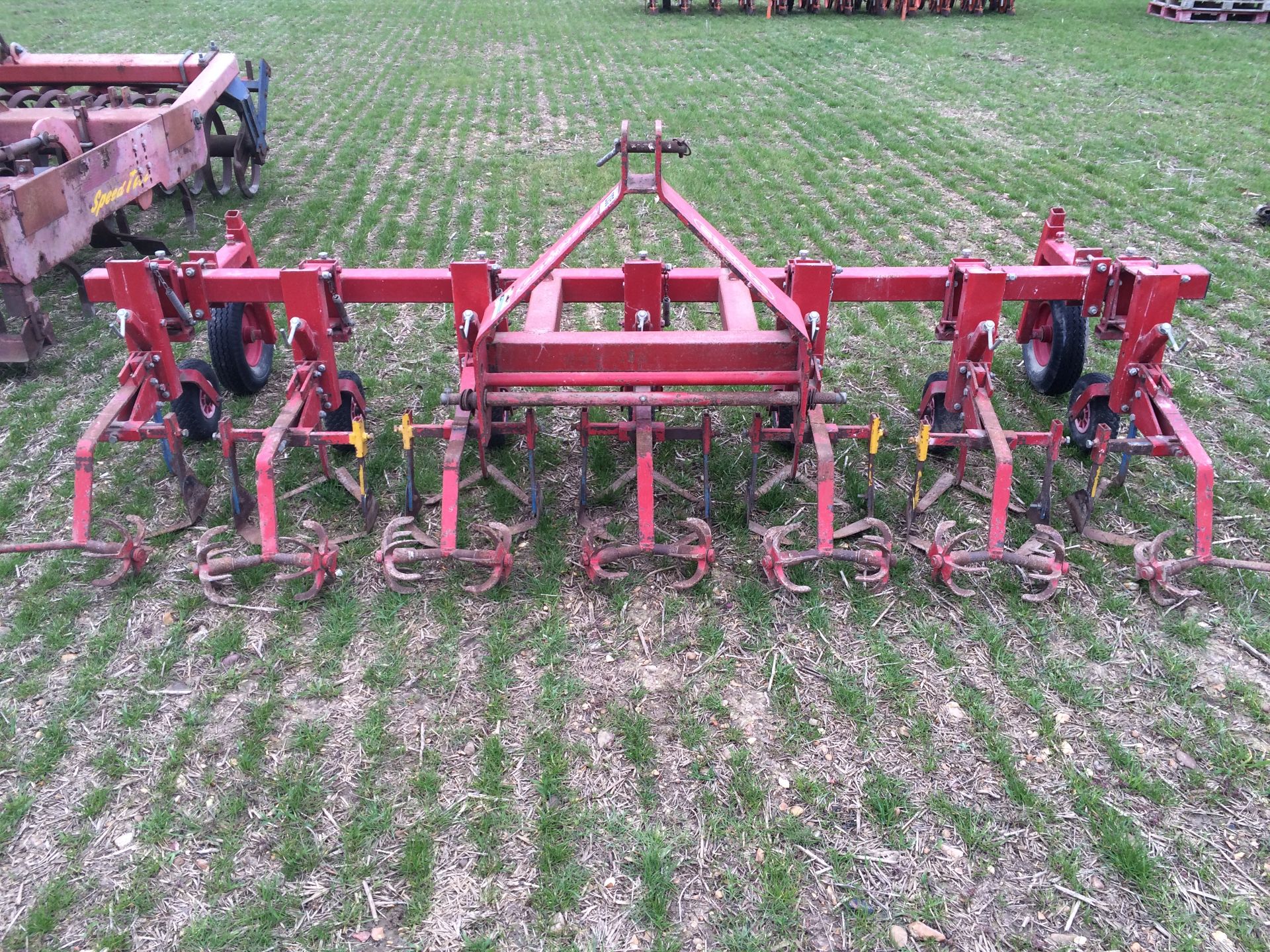 Stekette 6 row hoe with side row and A blades