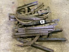 Ransomes cultivator legs and points