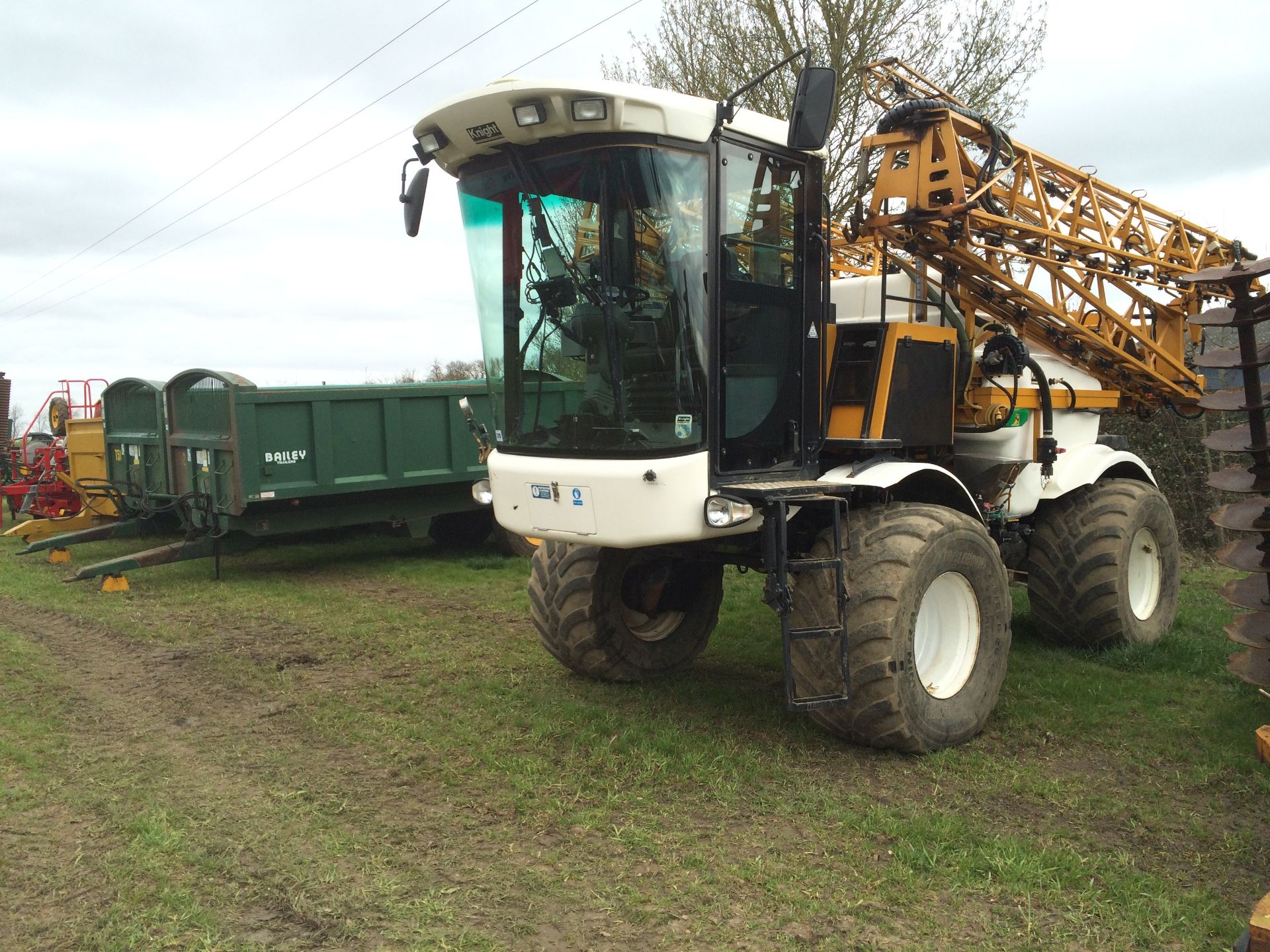 2006 Knight 1836 self propelled sprayer, 3600ltr 32/36m boom air ride, high capacity pump,