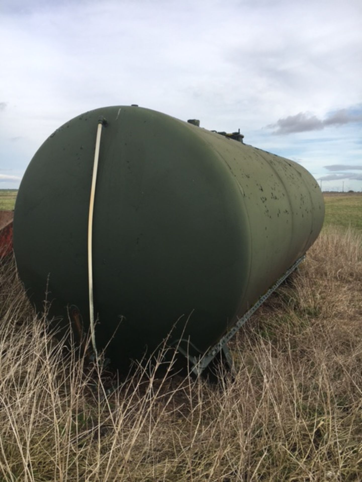 50 Tonne fertiliser tank, in situ, located at PE7 3PR