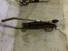 Vintage hand tyre inflator