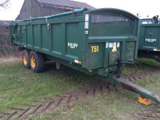 Bailey 14 tonne twin axle root/grain trailer