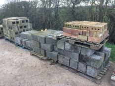 Quantity of concrete blocks