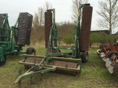 Cousins Contour Cambridge hydraulic folding rolls, 22" rings.