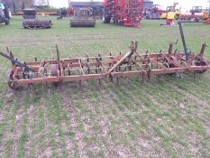 Kongskilde Triple K 14ft manual folding cultivator