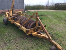 Jones 5.5m heavy duty press with end tow