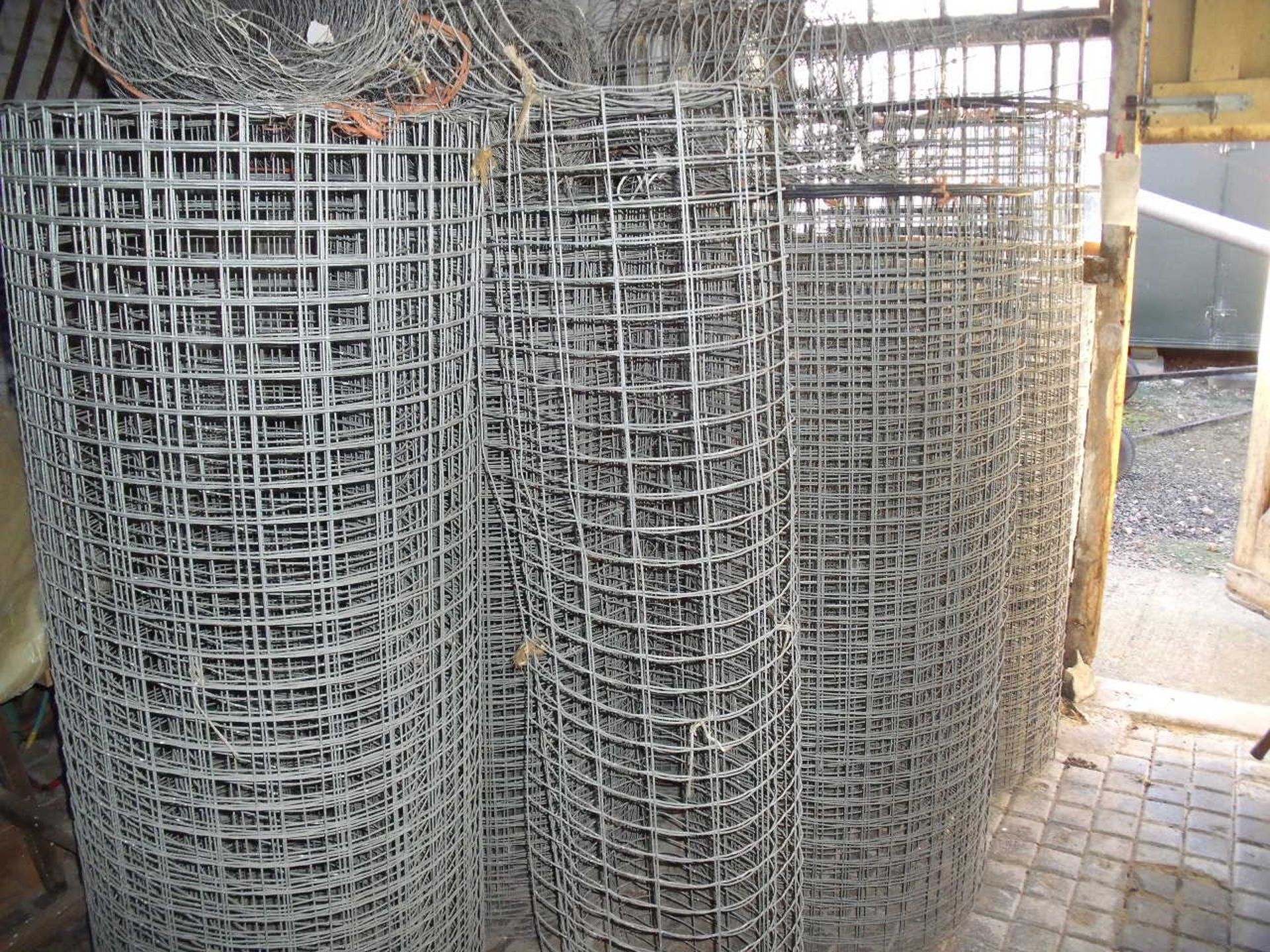 Rolls grain silo mesh