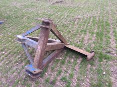 Blench single leg linkage mounted mole plough