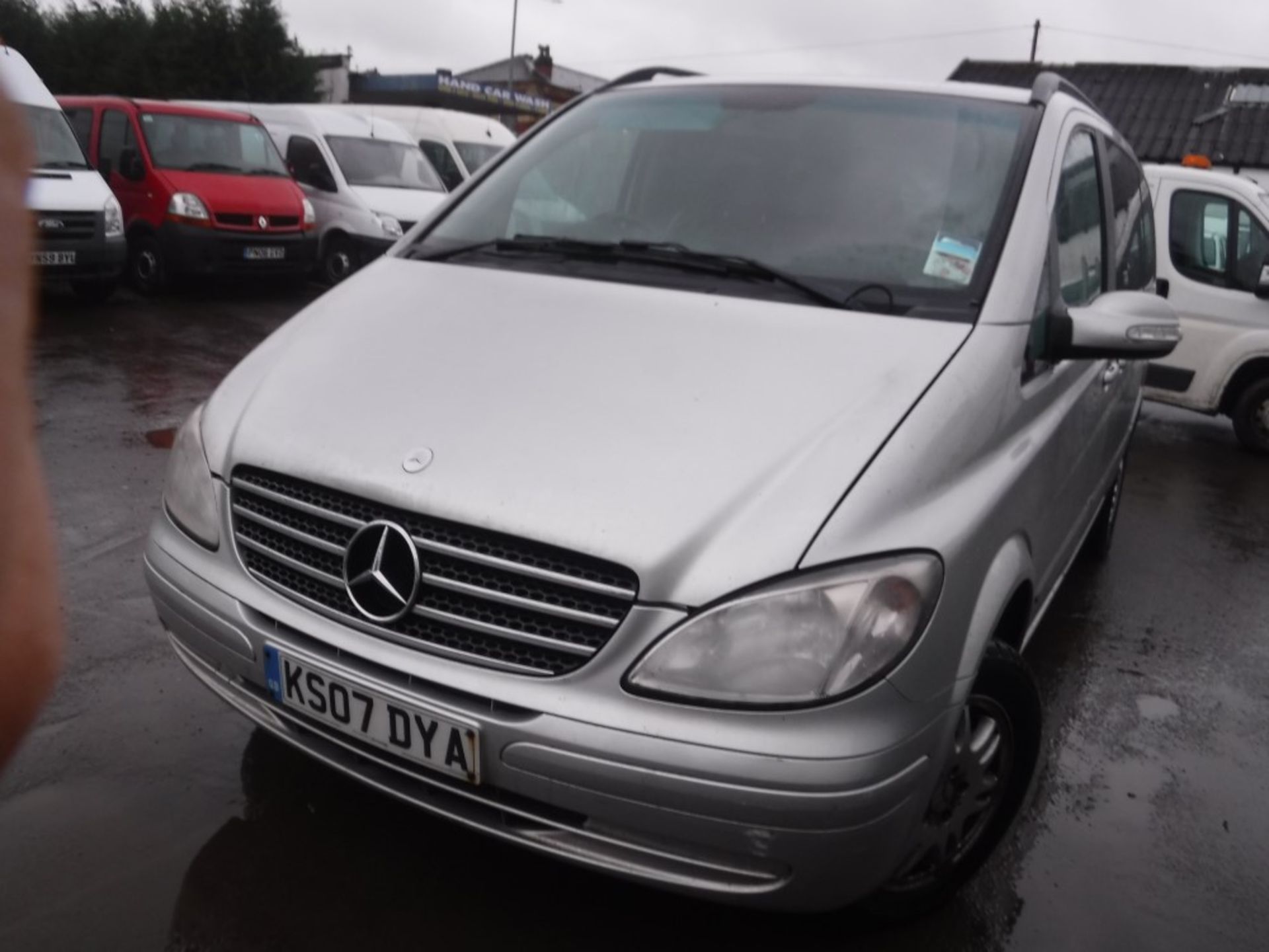 07 reg MERCEDES VIANO CDI LWB BUS, 1ST REG 06/07, TEST 06/17, 367238M WARRANTED, V5 HERE, 2 FORMER - Image 2 of 6