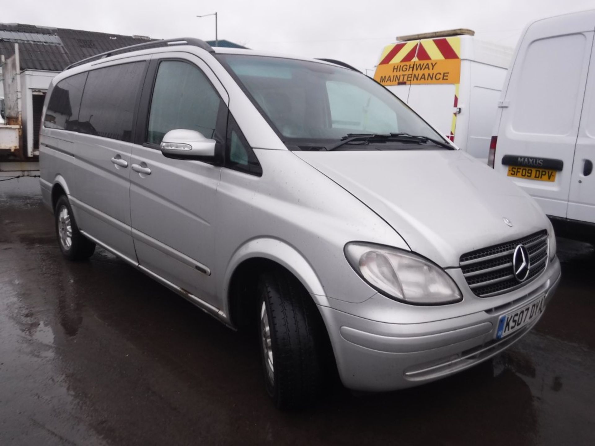 07 reg MERCEDES VIANO CDI LWB BUS, 1ST REG 06/07, TEST 06/17, 367238M WARRANTED, V5 HERE, 2 FORMER