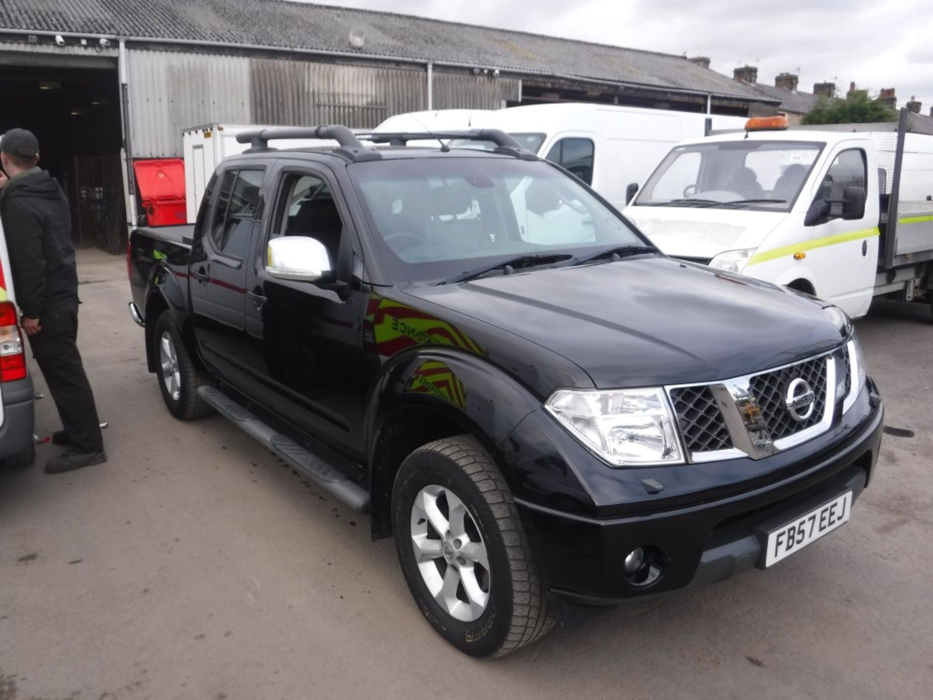 57 reg NISSAN NAVARA AVENTURA D/C DCI PICKUP, 1ST REG 01/08, TEST 10/17, 112704M NOT WARRANTED, V5