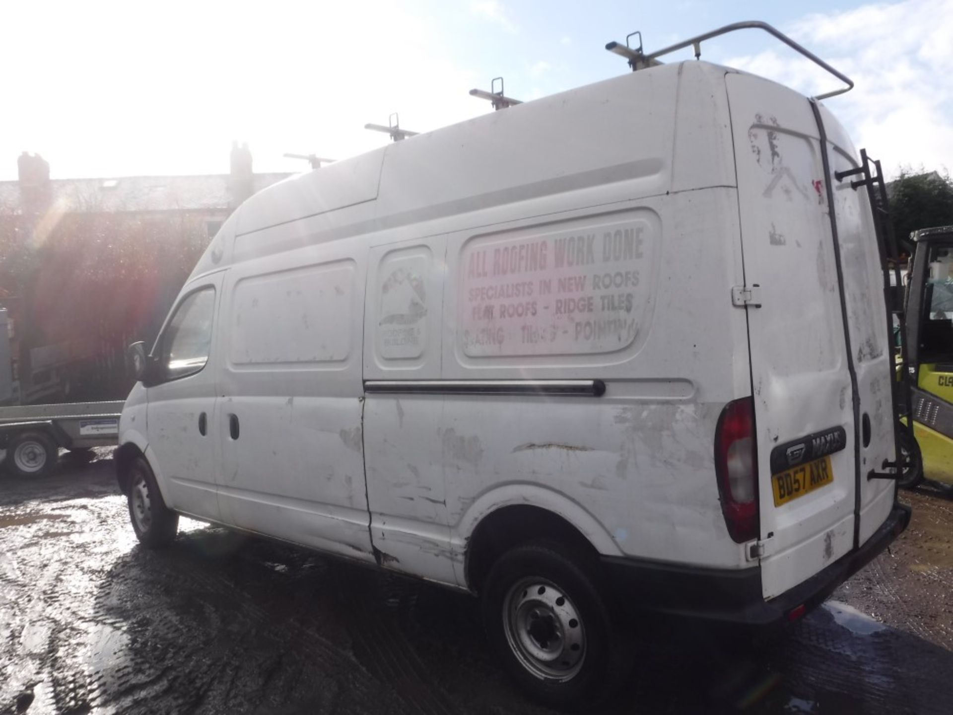 57 reg LDV MAXUS 3.5T 95 LWB PANEL VAN, 1ST REG 12/07, V5 HERE, 1 FORMER KEEPER [+ VAT] - Image 3 of 5