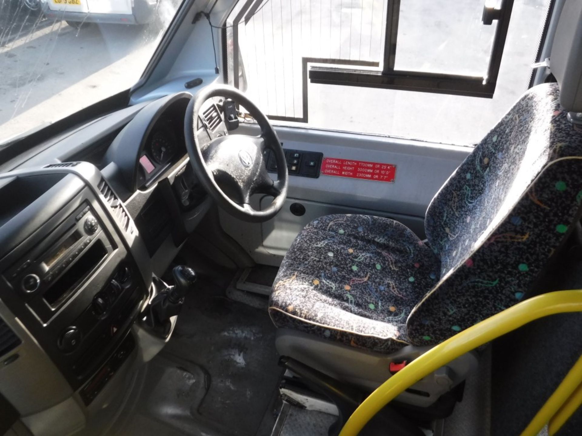 07 reg VW CRAFTER ACCESSIBLE MINIBUS, 1ST REG 08/07, TEST 08/17, 87602M NOT WARRANTED, V5 HERE, 1 - Image 6 of 6