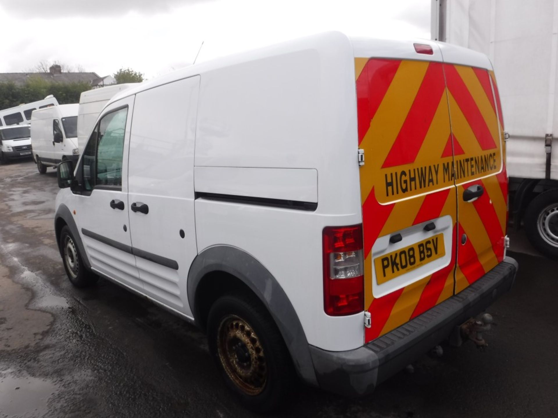 08 reg FORD TRANSIT CONNECT T200, 1ST REG 03/08, V5 HERE, 1 OWNER FROM NEW (DIRECT COUNCIL) [+ VAT] - Image 3 of 5