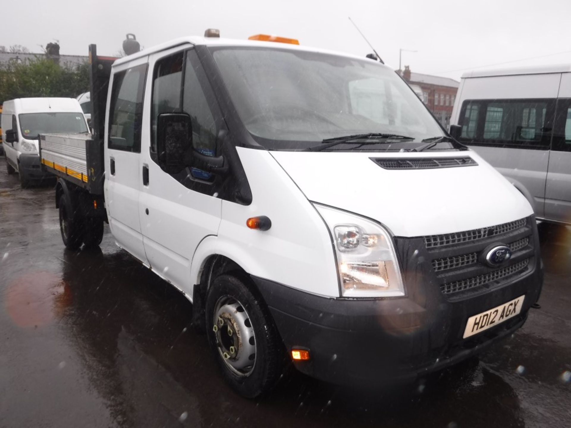 12 reg FORD TRANSIT 125 T350 RWD TIPPER, 1ST REG 08/12, TEST 08/17, 78432M, V5 HERE, 2 FORMER