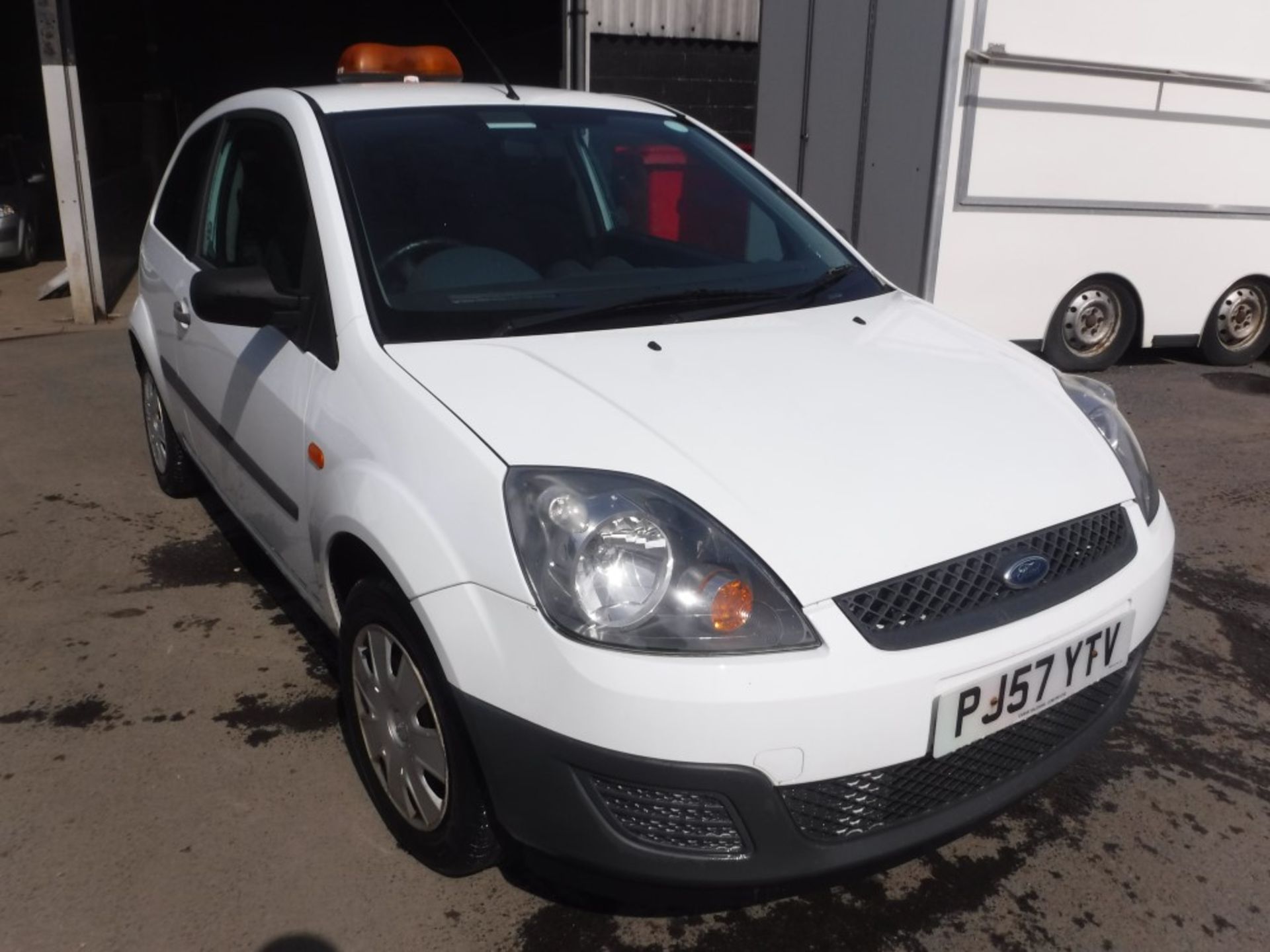 57 reg FORD FIESTA TDCI VAN, 1ST REG 11/07, TEST 10/17, 70597M, V5 HERE, 1 OWNER FROM NEW (DIRECT