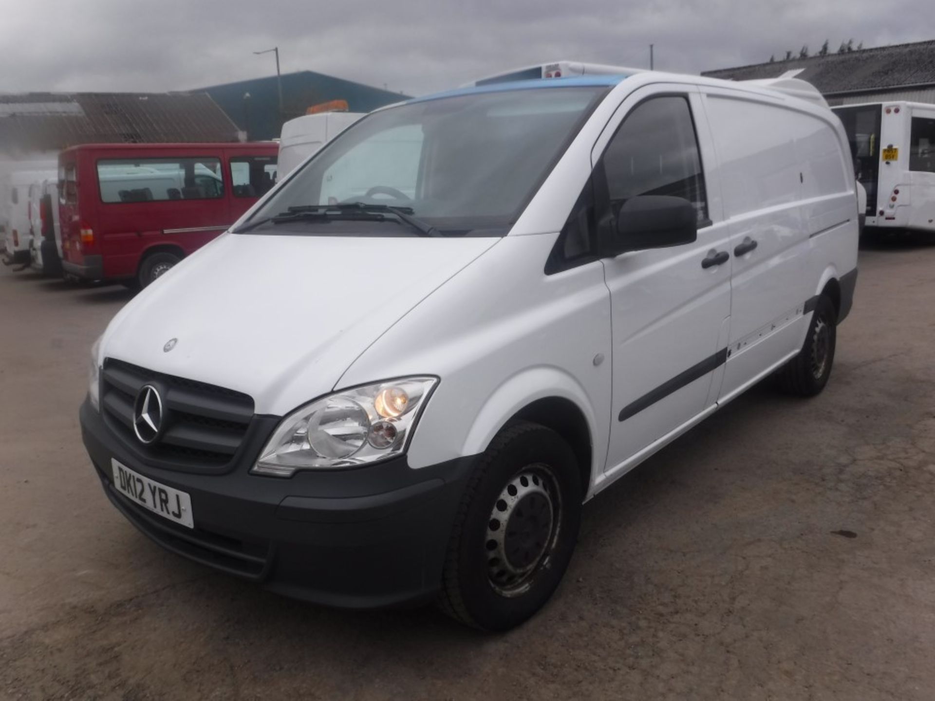 12 reg MERCEDES VITO 113 CDI LWB, 1ST REG 04/12. 165483M WARRANTED, V5 HERE, 1 OWNER FORM NEW [+ - Image 2 of 5