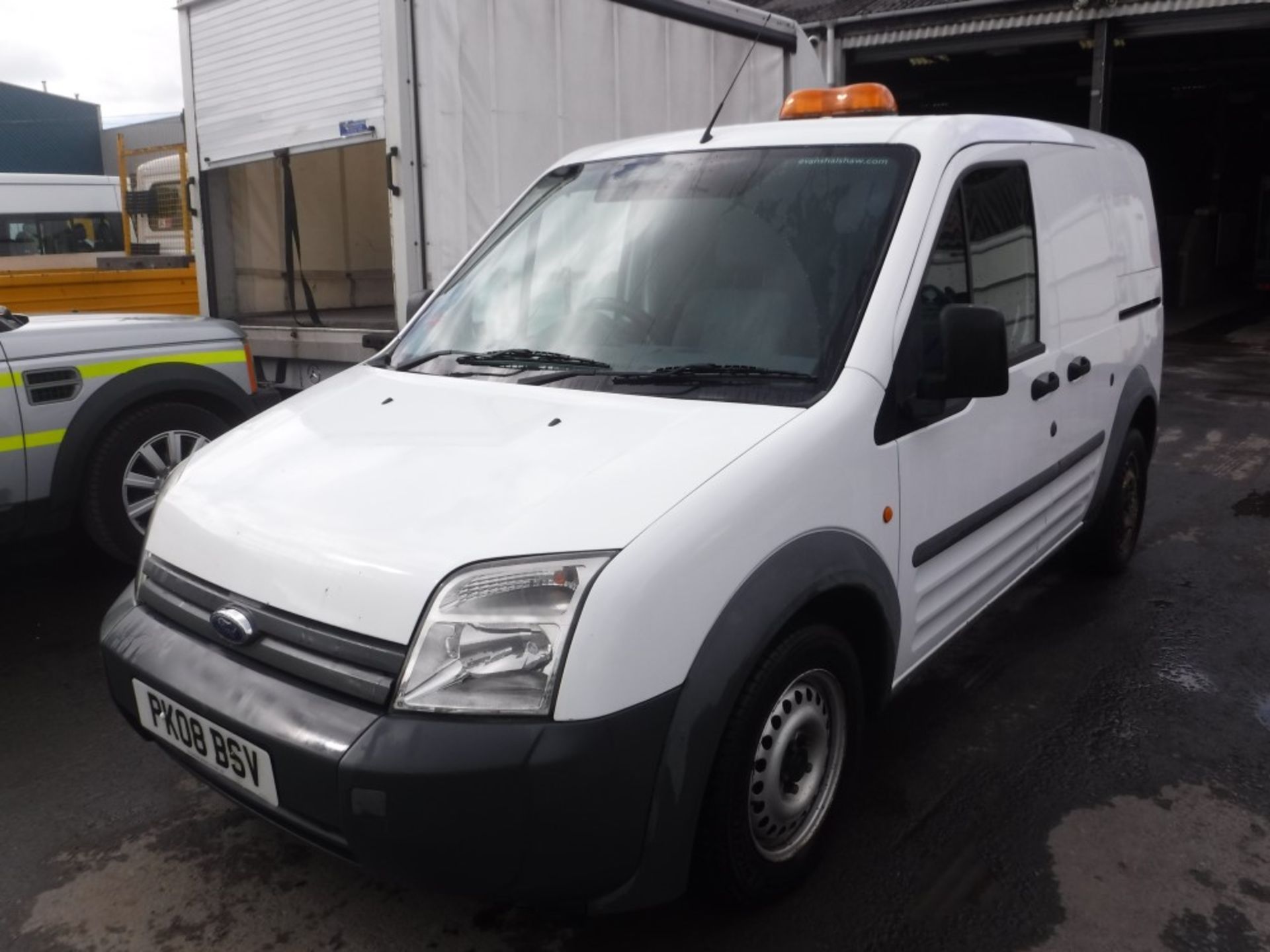 08 reg FORD TRANSIT CONNECT T200, 1ST REG 03/08, V5 HERE, 1 OWNER FROM NEW (DIRECT COUNCIL) [+ VAT] - Image 2 of 5