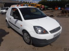 58 reg FORD FIESTA TDCI VAN, 1ST REG 09/08, 90085M WARRANTED, V5 HERE, 1 FORMER KEEPER [+ VAT]