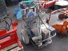 ELECTRIC START HYDRAULIC CONCRETE SCREED, 13HP PETROL ENGINE, DRIVE UNIT & POWER PACK [NO VAT]