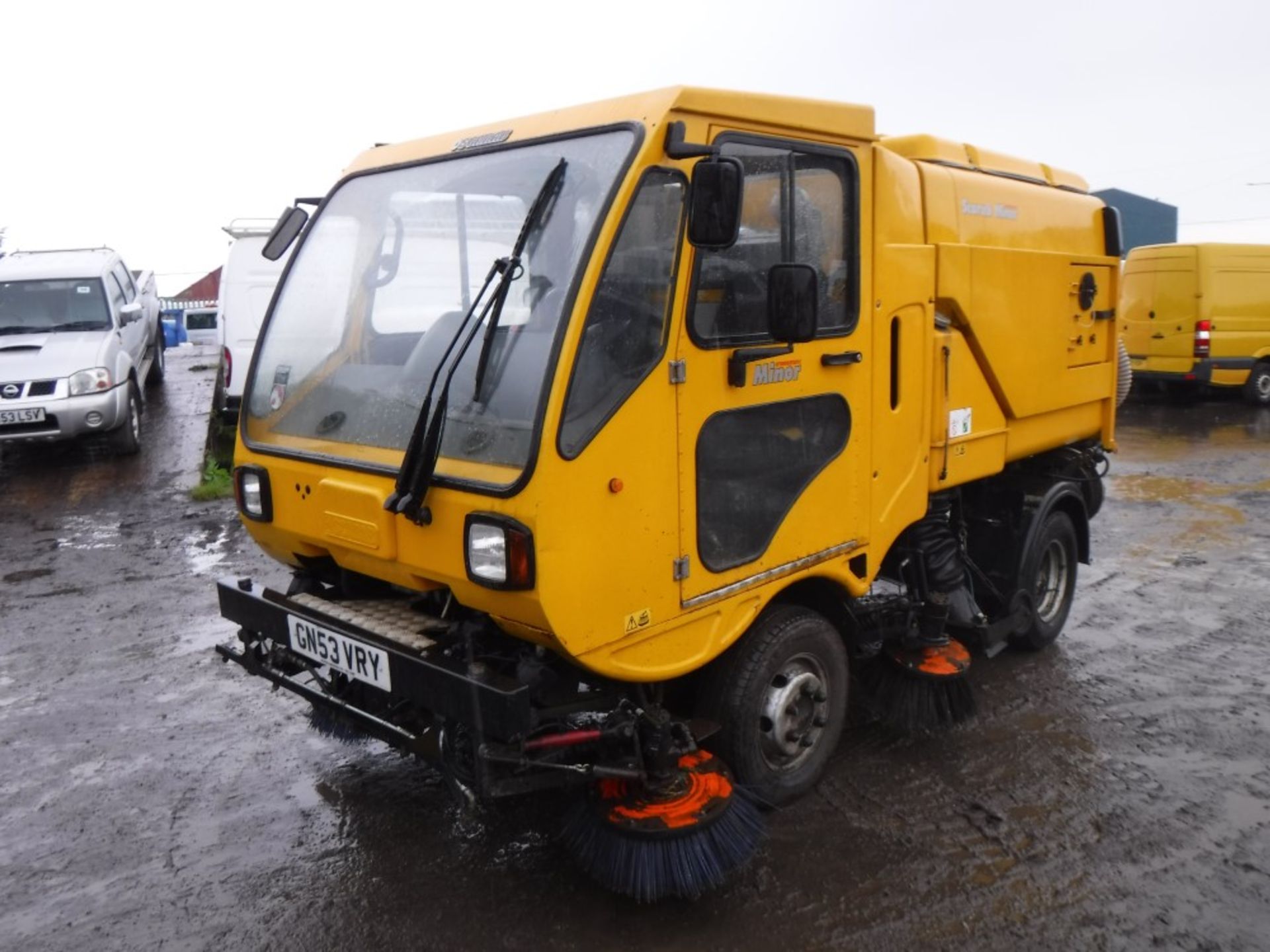 03 reg SCARAB 3.5 SWEEPER, 1ST REG 11/03, 2955 HOURS NOT WARRANTED, V5 HERE, 1 OWNER FROM NEW [