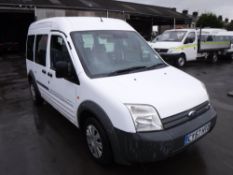 57 reg FORD TOURNEO CONNECT T230 90 8 SEAT, 1ST REG 01/08, TEST 10/17, 135251M WARRANTED, V5 HERE, 1