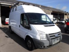 58 reg FORD TRANSIT, 118140M, V5 MAY FOLLOW (DIRECT ELECTRICITY NW) [+ VAT]
