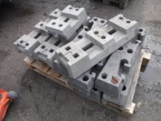 PALLET OF FEET FOR FENCING (DIRECT UNITED UTILITIES WATER) [+ VAT]