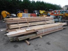 4 PACKS OF VARIOUS SIZED TIMBER [NO VAT]