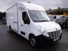 11 reg RENAULT MASTER LUTON MOBILE OFFICE C/W GENERATOR ETC, 1ST REG 07/11, 9768M WARRANTED, V5