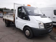 07 reg FORD TRANSIT 100 T350M RWD TIPPER, 1ST REG 04/07, 106407M WARRANTED, V5 HERE, 1 OWNER FROM