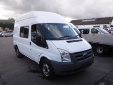 2009 FORD TRANSIT 330 4 COMP DOG VAN, TEST 09/18, 97412M WARRANTED, NO V5, NEEDS ROAD REGISTERING,