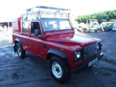 53 reg LANDROVER DEFENDER TD5 110 DOUBLE CAB PICKUP, 1ST REG 09/03, 144186M WARRANTED, V5 HERE, 1