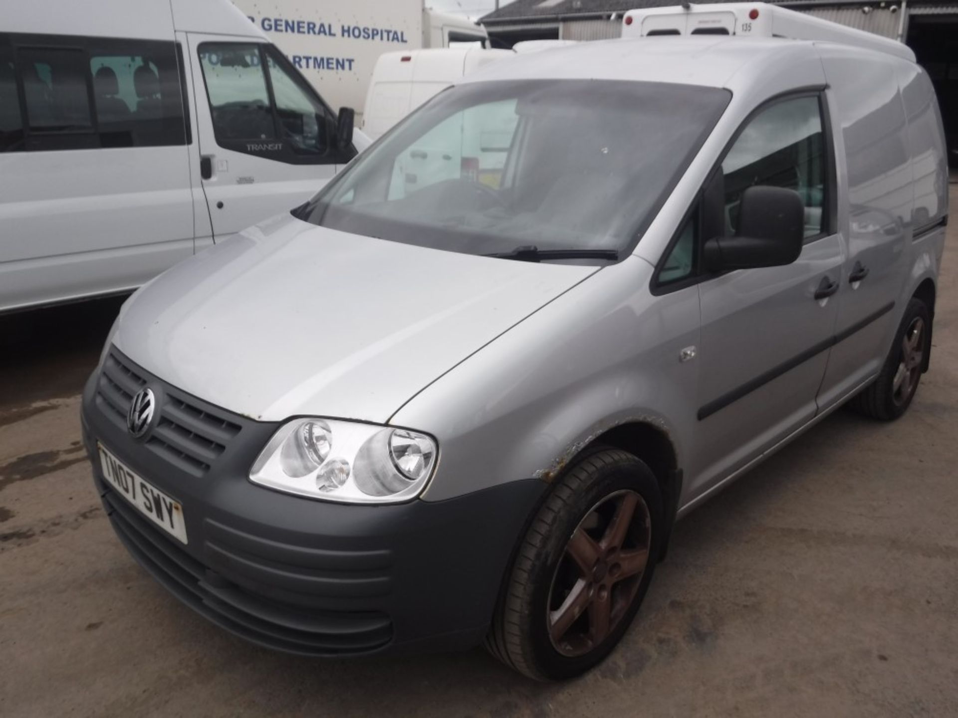 07 reg VW CADDY C20 TDI VAN, 1ST REG 06/07, TEST 12/17, 154549M, V5 HERE, 2 FORMER KEEPERS [+ VAT] - Image 2 of 5