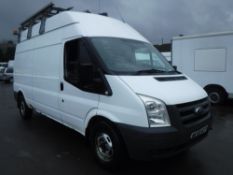 58 reg FORD TRANSIT 115 T350L RWD, 1ST REG 10/08, 130408M, V5 MAY FOLLOW (DIRECT ELECTRICITY