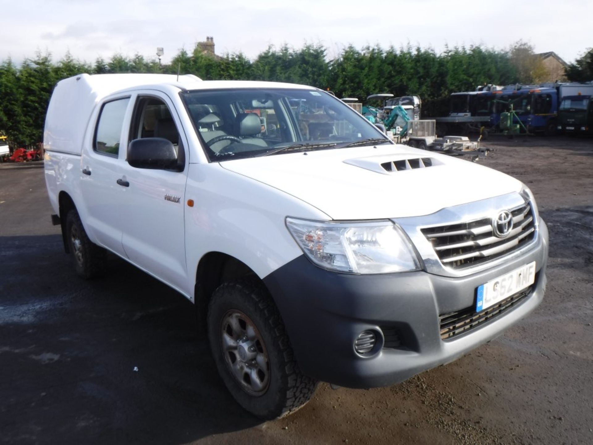 62 reg TOYOTA HI-LUX HL2 D-4D 4 X 4, 1ST REG 11/12, 110471M WARRANTED, NO V5 [+ VAT]