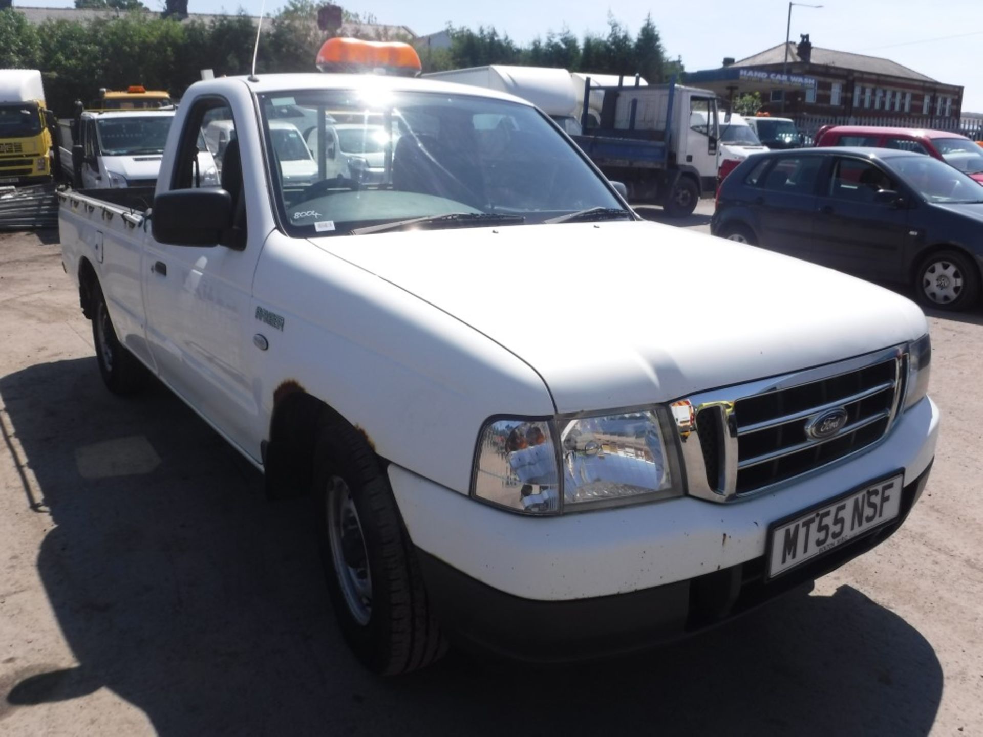 55 reg FORD RANGER DIESEL PICKUP, 1ST REG 12/05, 92873M WARRANTED, V5 HERE, 1 OWNER FROM NEW [+