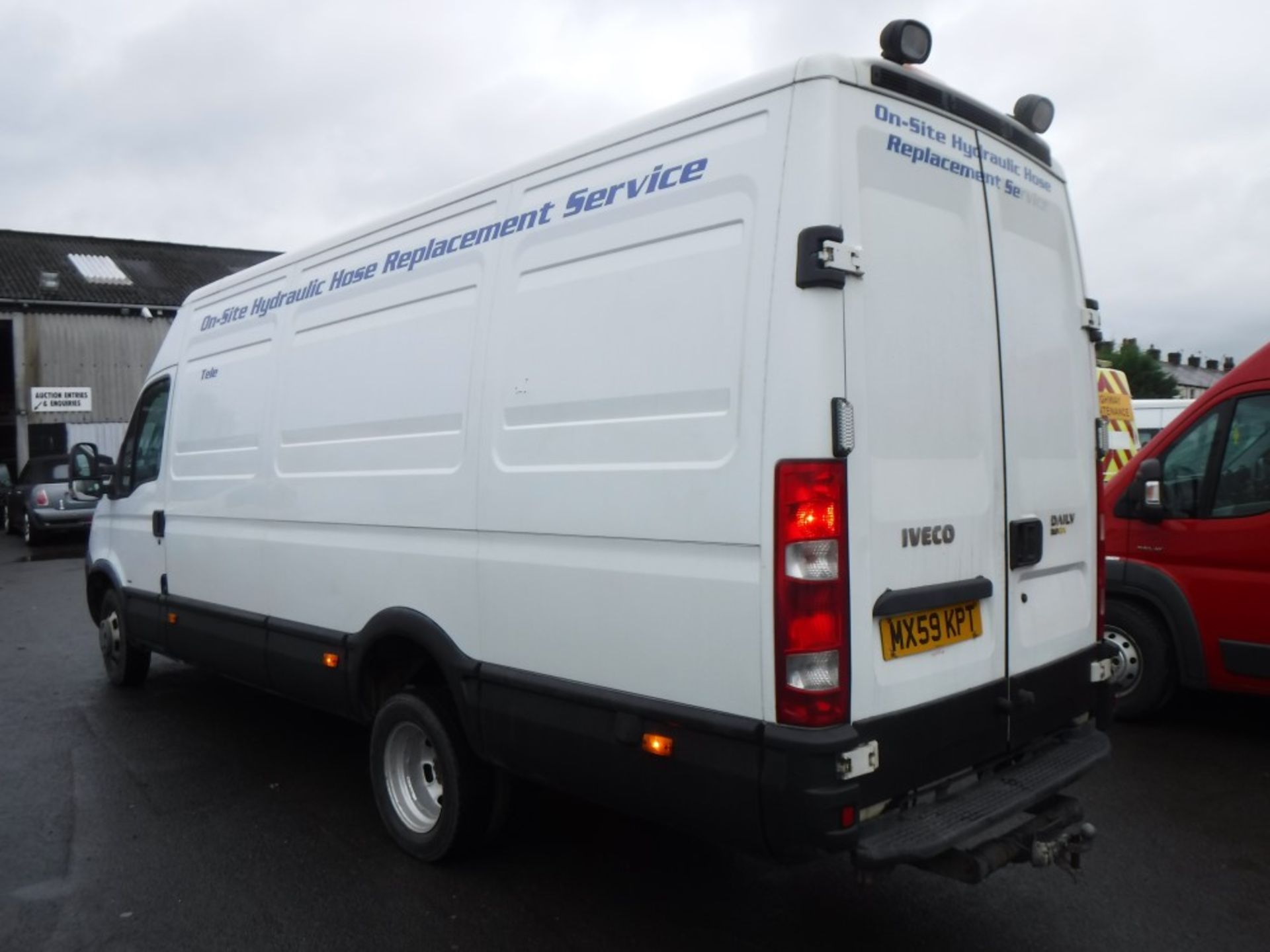 59 reg IVECO DAILY 45C15 PANEL VAN. 1ST REG 12/09, TEST 12/17, 54793M NOT WARRANTED, V5 HERE, 1 - Image 3 of 7