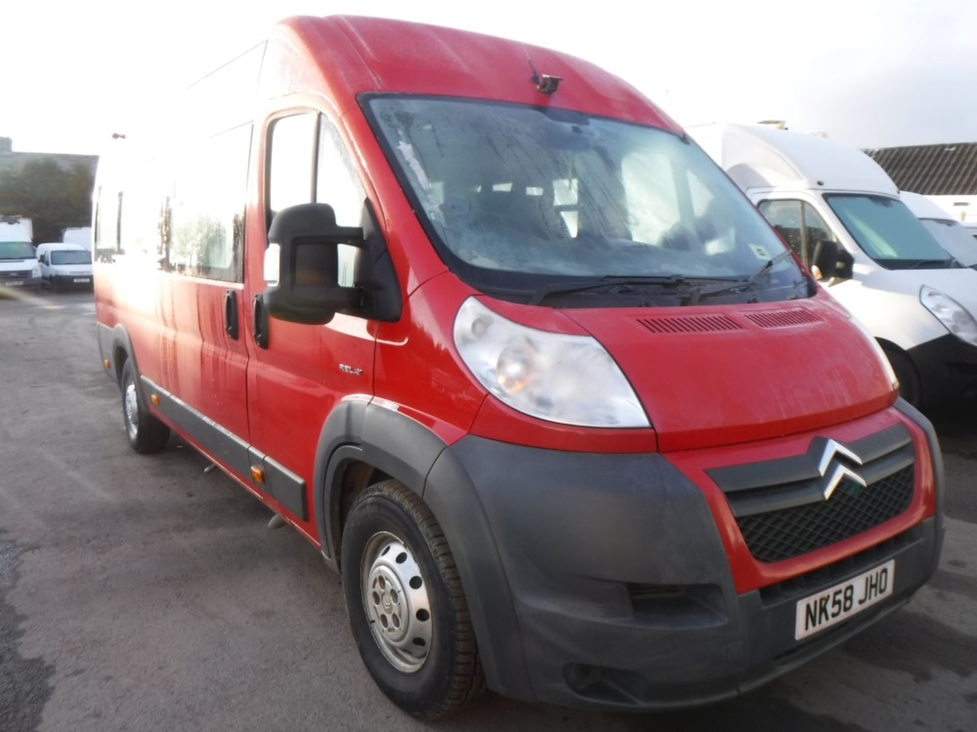 58 reg CITROEN RELAY 35 HDI 120 XLWB MINIBUS, 1ST REG 01/09, TEST 01/18, 92041M WARRANTED, V5