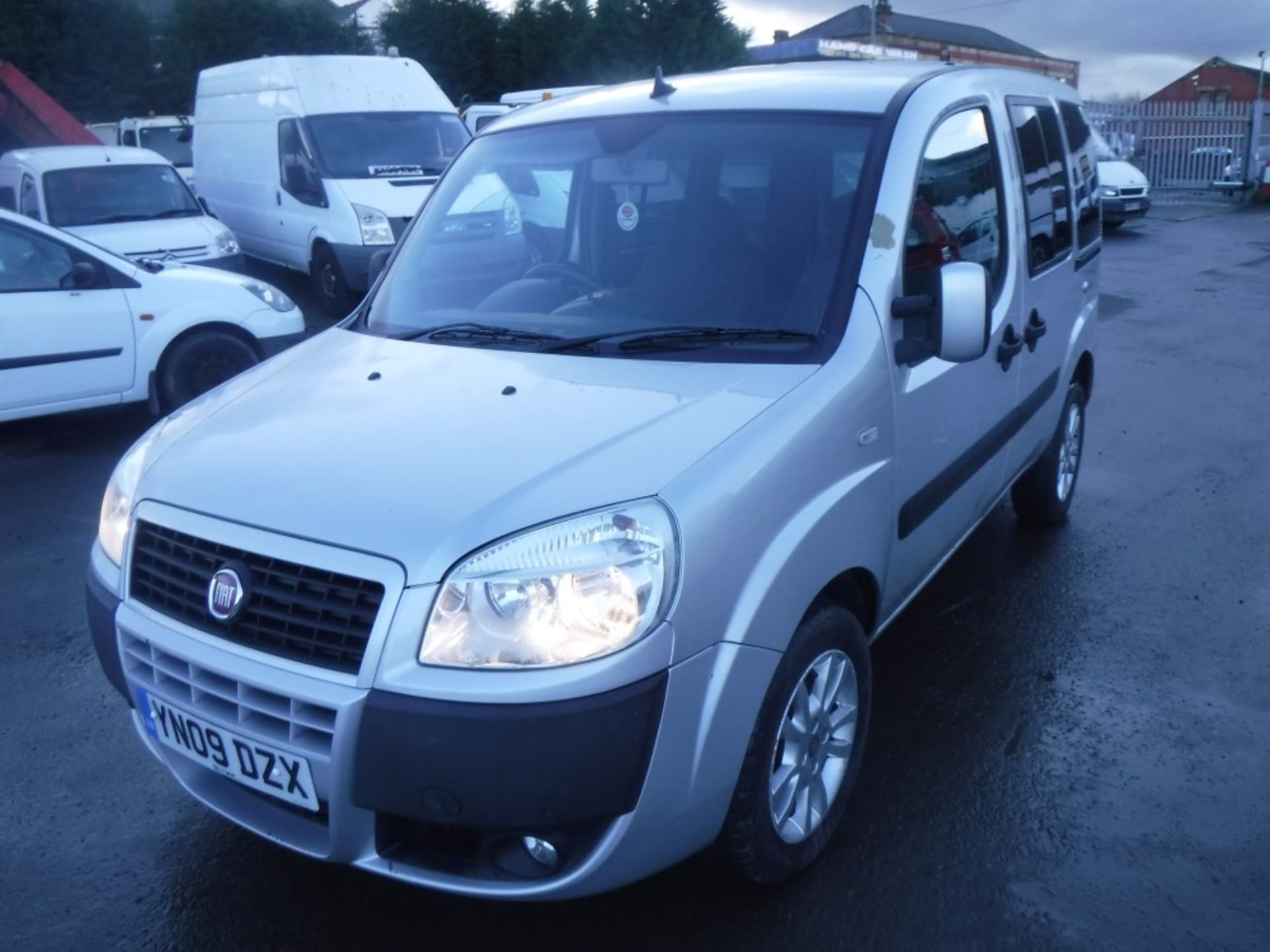 09 reg FIAT DOBLO DYNAMIC 1.9D, 1ST REG 03/09, TEST 09/18, 138825M, V5 HERE [NO VAT] - Image 2 of 6