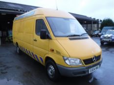 04 reg MERCEDES SPRINTER 311 CDI LWB, 1ST REG 03/04, TEST 11/18, 126113M, V5 HERE, 3 FORMER