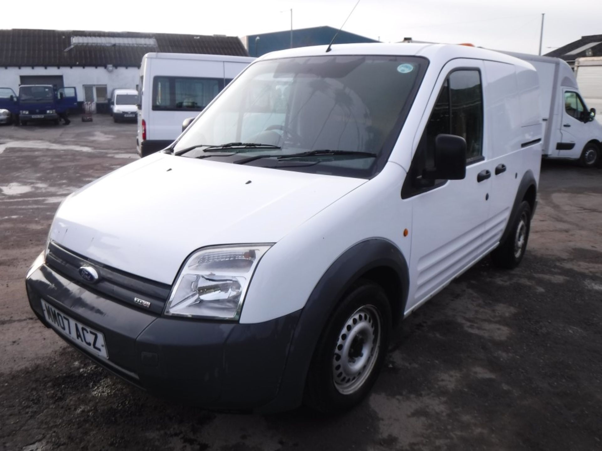 07 reg FORD TRANSIT CONNECT T200 75, 1ST REG 07/07, TEST 07/18, 70275M, V5 HERE, 1 OWNER FROM NEW ( - Image 2 of 5