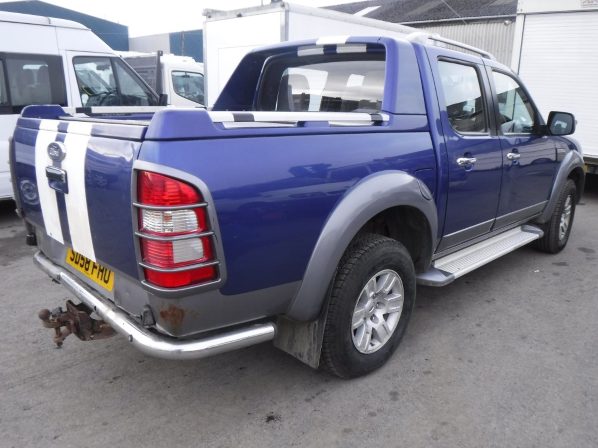 58 reg FORD RANGER WILDTRAK TDCI PICKUP, 1ST REG 09/08, 98626M WARRANTED, V5 HERE, 1 FORMER - Image 4 of 5