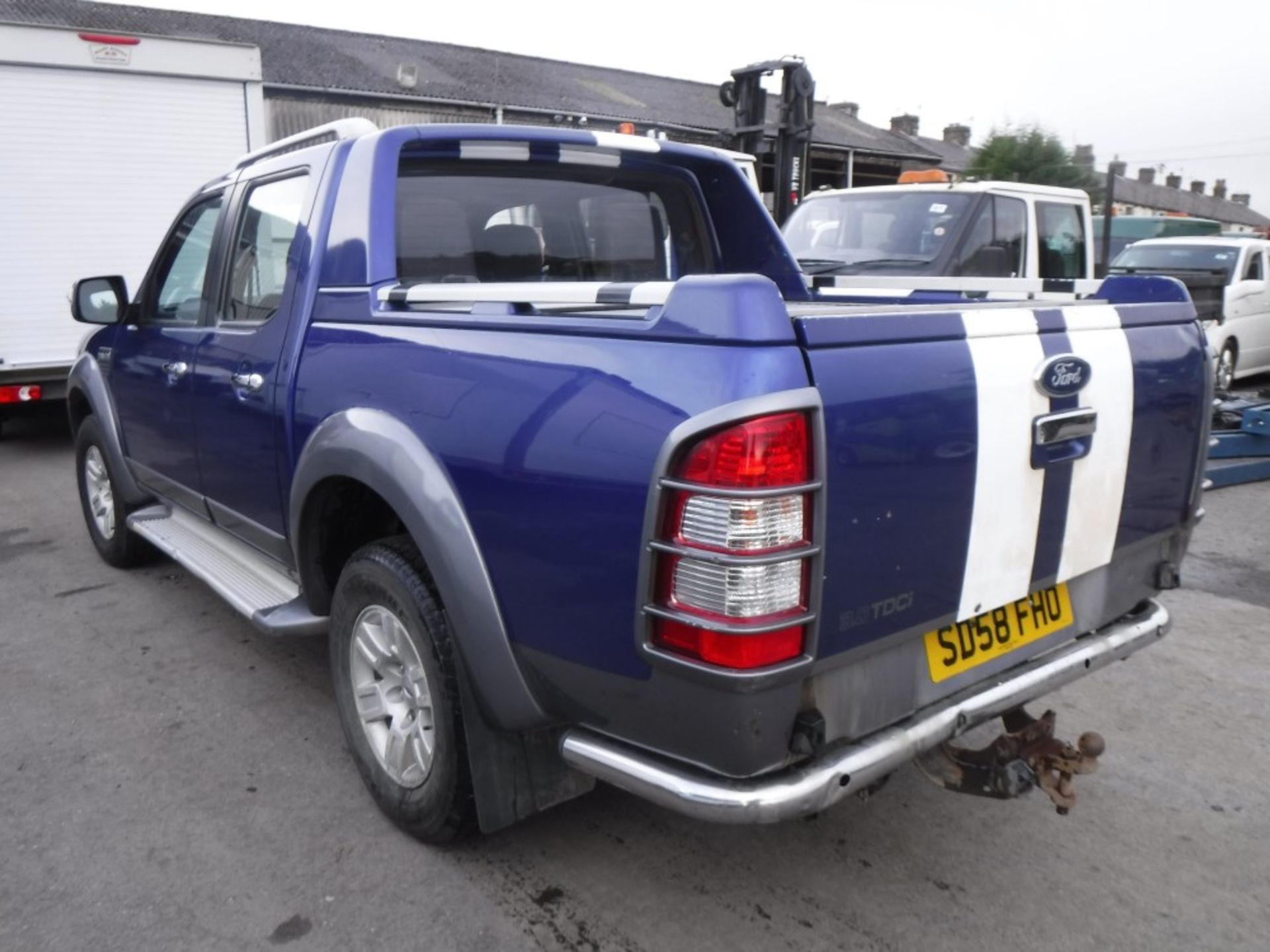 58 reg FORD RANGER WILDTRAK TDCI PICKUP, 1ST REG 09/08, 98626M WARRANTED, V5 HERE, 1 FORMER - Image 3 of 5