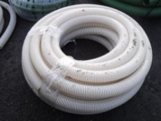 30MTS OF 2" WHITE CLEAR SUCTION PIPE (1) [NO VAT]
