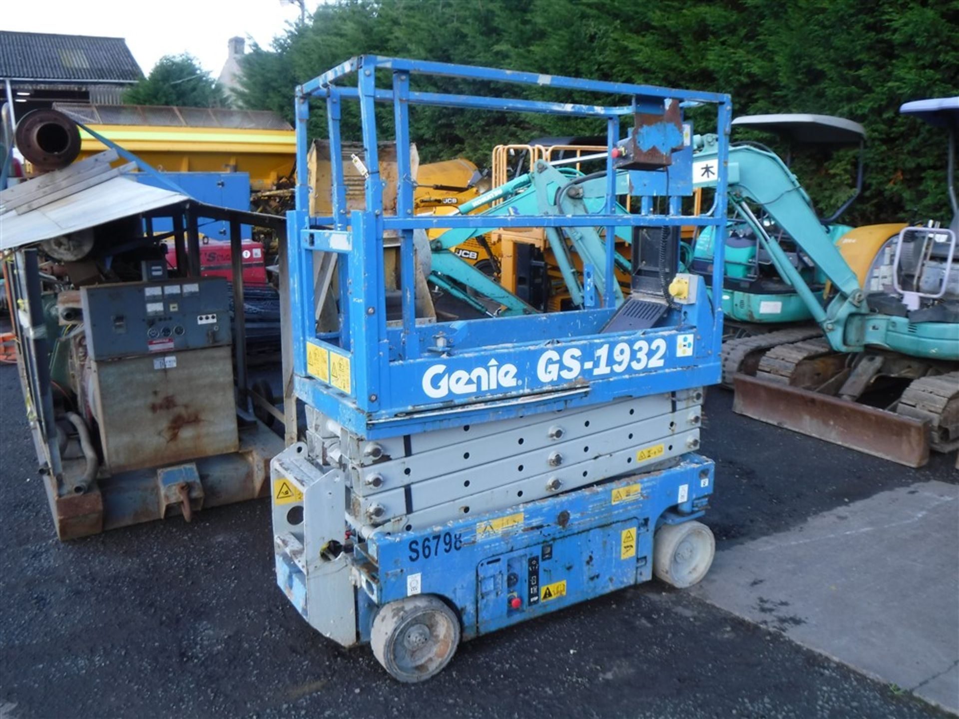 GENIE GS19/32 SCISSOR LIFT (NO KEYS) [S6798] [+ VAT]