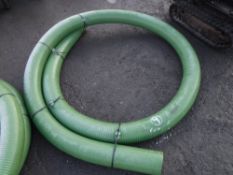 10MTS OF 6" GREEN SUCTION PIPE (9) [NO VAT]